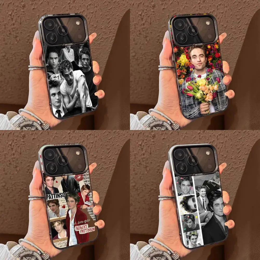 

R-Robert P-Pattinson Phone Case For iPhone 17,16,15,14,13,12,11,Pro,Max,Plus,E,Air,Mini Black Tpu Cover