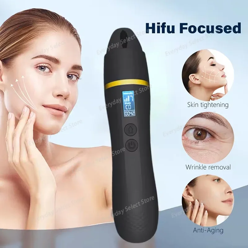 2026 Handheld 7D Mini Ultrasonic Face Lifting Massager SPA Beauty Machine Wrinkle Removal Anti-Aging Skin Tightening Eye Care