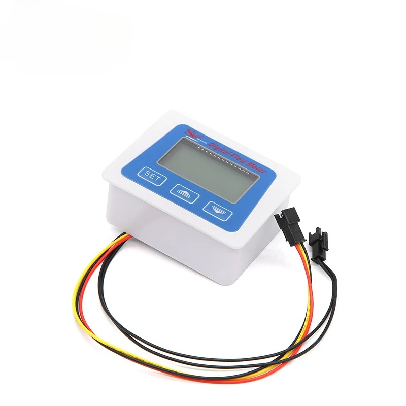 Low power consumption digital water flow meter set digital electronic water meter digital water flow sensor battery powered