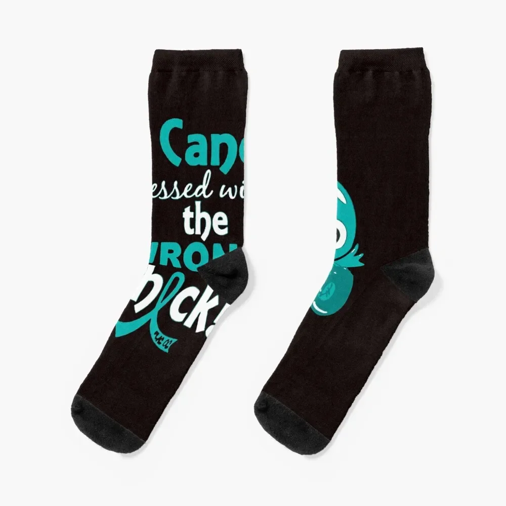 

Cancer Messed with The Wrong Chick Socks shoes funny sock funny gifts happy Socks Ladies Men's