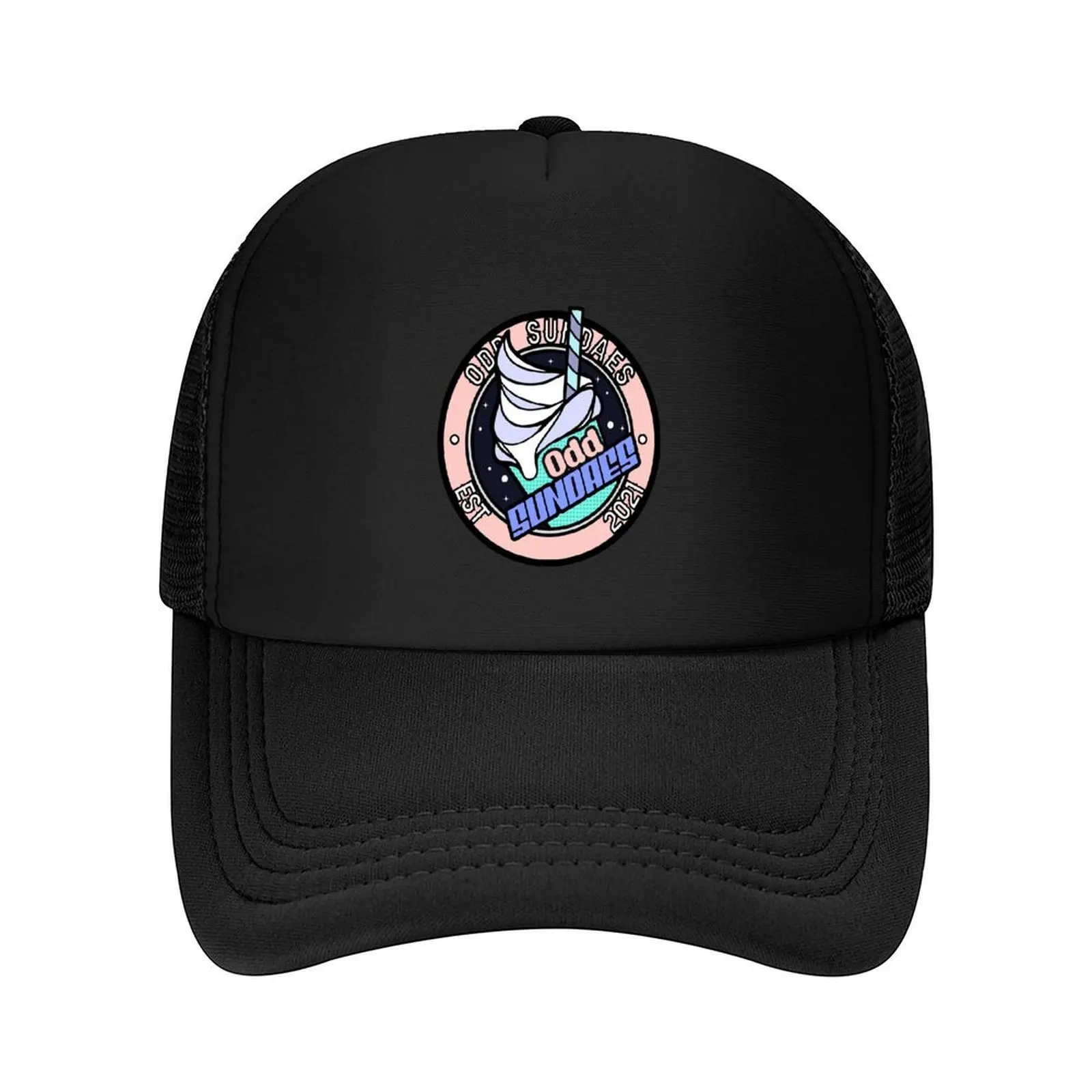 

Odd Sundaes (colored) Baseball Cap Icon Hat Man For The Sun black Golf Cap Women's Hats Men's
