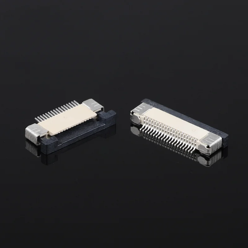FPC/FFC Horizontal Patch 0.5mm Spacing 2.0H Pull-Out Drawer up And down Contact Wire Socket 4P-60P for Electronic Components