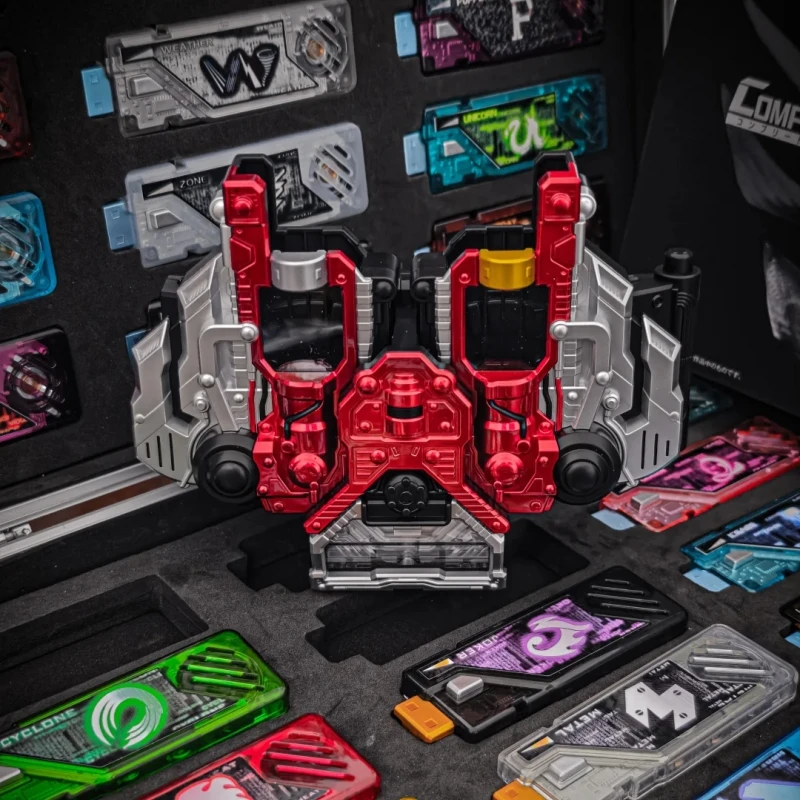 Gorący Kamen Rider Dx Gaia Spacium Driver Synchronous Link Skull Trigger Gun Zabawki Wysokiej Jakości Replika Transformacji Kolekcjonerskie Prezenty