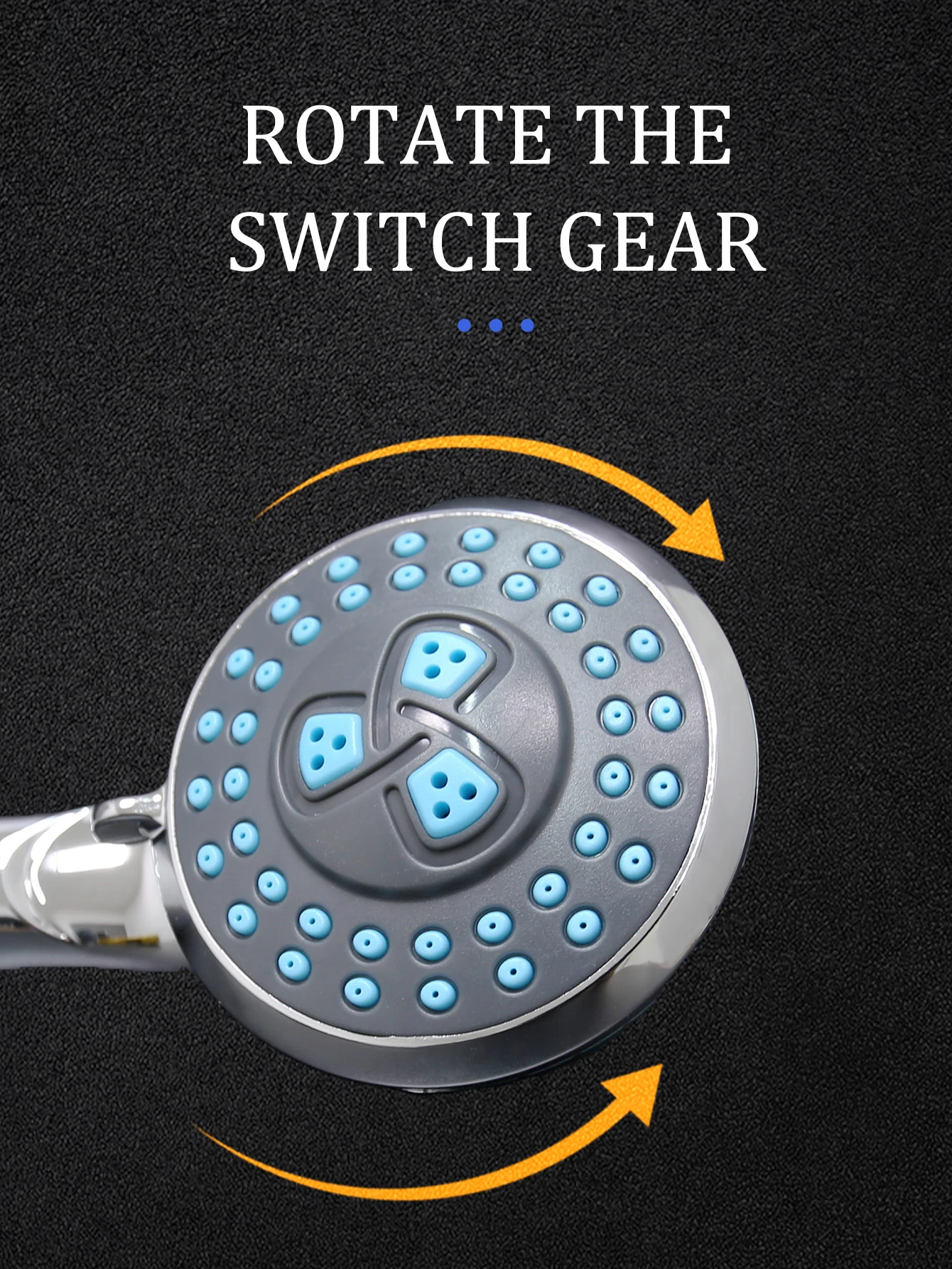 

Handheld Multifunctional Adjustable High Pressure Water Saving Shower Spray Head