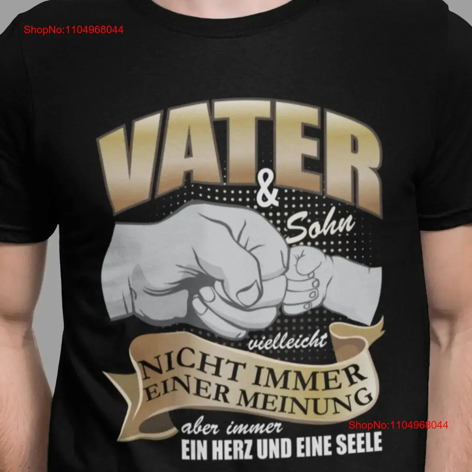 

Vater Und Sohn Papa Partner Look Männer Herren T Shirt vintage Washed Top For Everyday Wear Unisex Breathable Stylish Casual