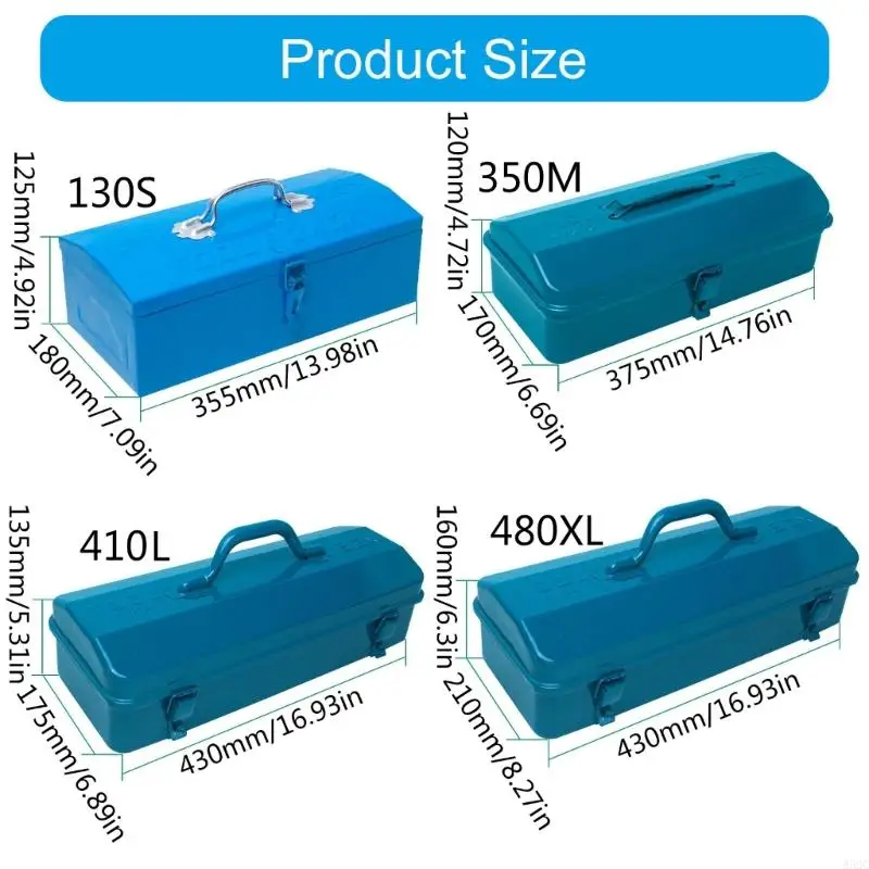 A52C Tool Box Box Alcable for Workshop Garage Housedrach Crace Crace Caseproof Case