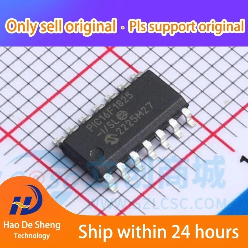 

10 шт./лот PIC16F1825T-I/SL PIC16F1825T SOP14 Новый оригинал в наличии