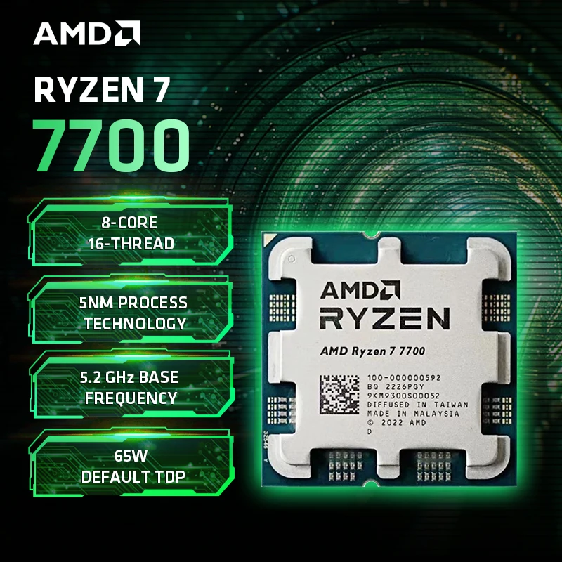 Amd Ryzen 7 7700 10…