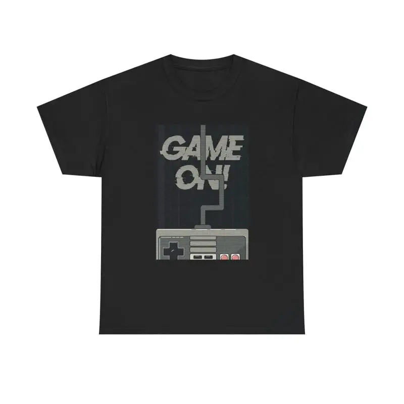 Game On N64 Super Controller T Shirt Gaming Console Heavy Cotton