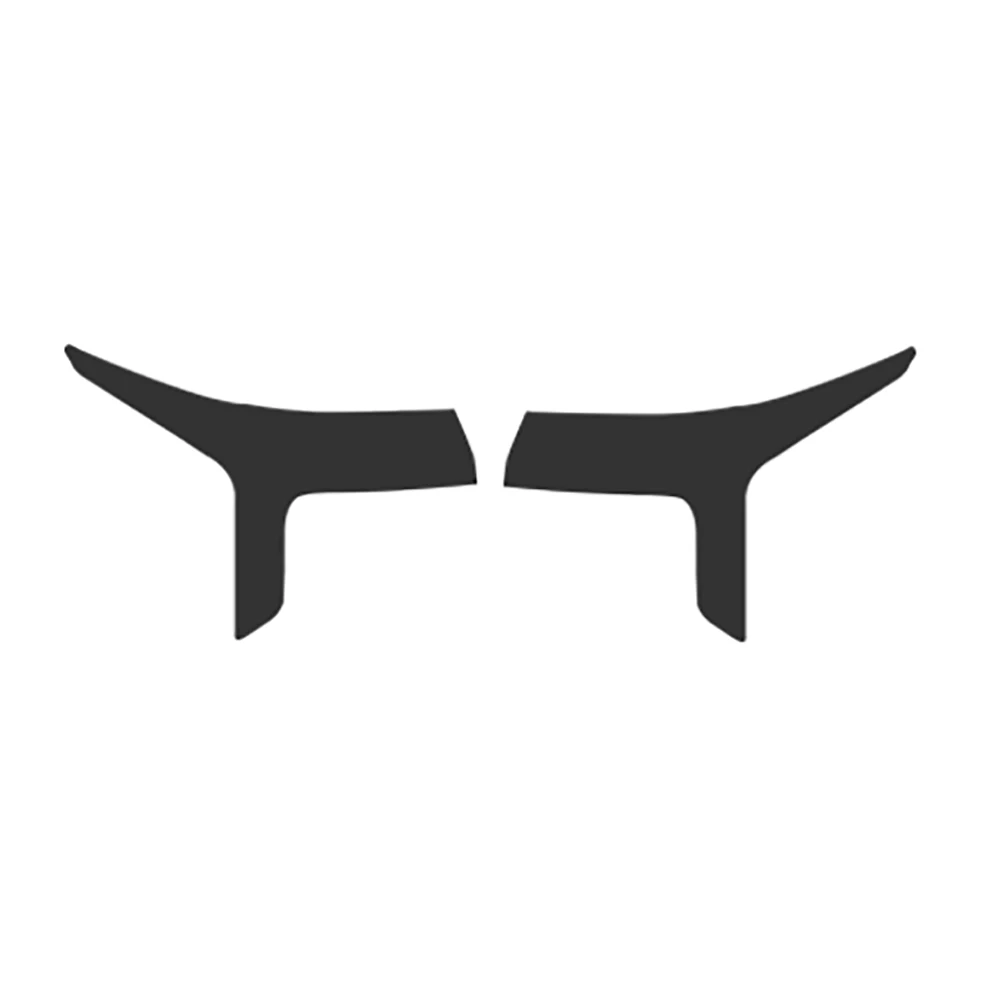 TPU Light Control Color Change Head Lamp Protective Film Fit for BAIC JISHI Rox 01 2024 2025 2026 Smoked Black Headlight Film