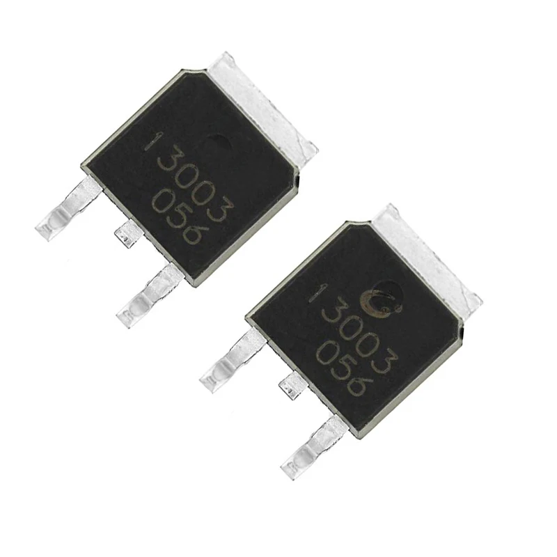 50PCS New and original MJE13003  3DD13003 E13003  TO-252 The power switch triode