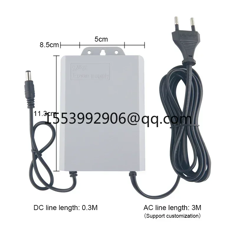 Mini ups for wifi router with charger Outdoor closed-circuit television security cameras are suitable 12v 24v 9v 5v