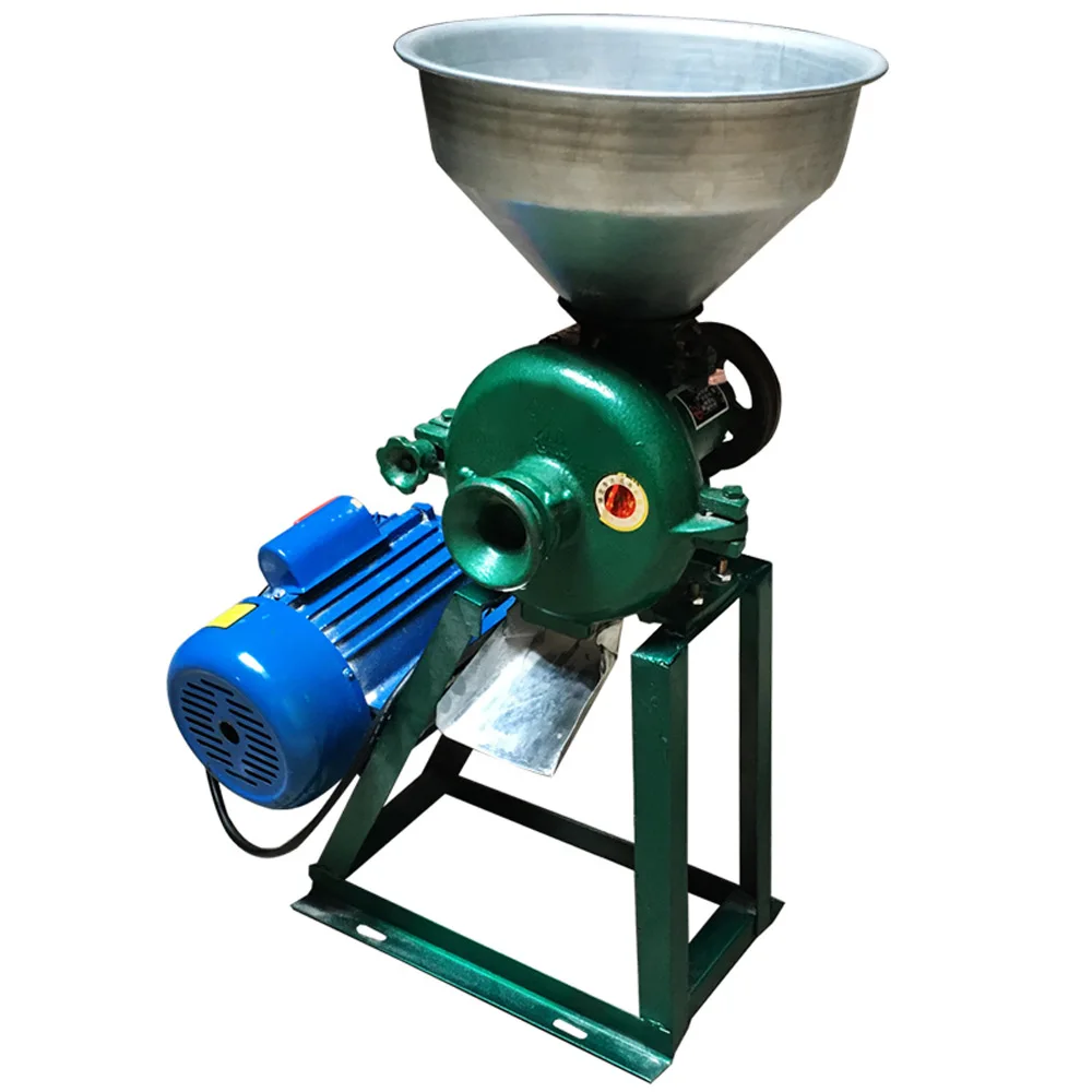 Commercial 150 Grain Beans Grinder Processor Crushing and Refining Crusher Corn Pellets Wheat Milling Machine