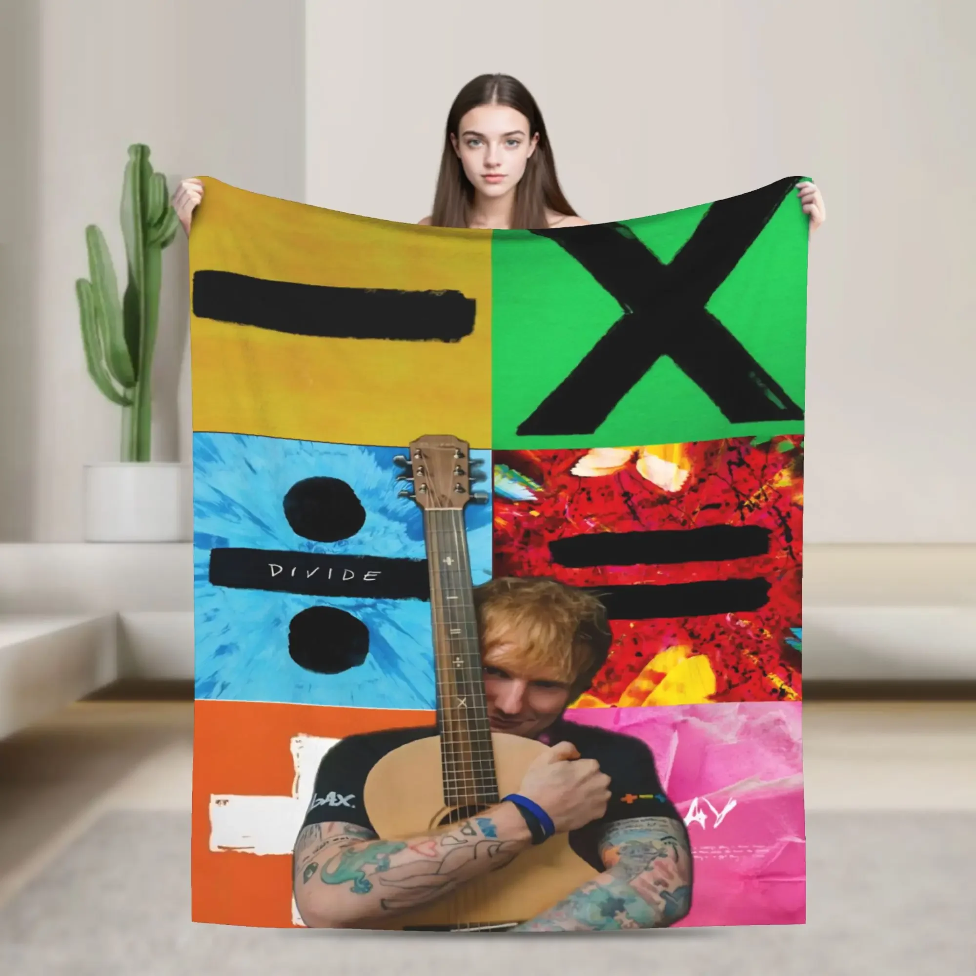 

Плед Ed Sheeran Loop Tour, разные размеры, супермягкий, теплый, для дивана, софы и кровати