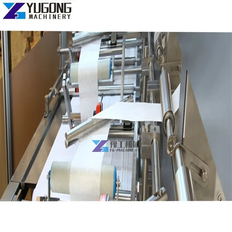 YG High Efficiency 30~120pcs Full Automatic Wet Wipe Making Machine Wet Tissue Production Line Roll Type Wet Tissue Machine