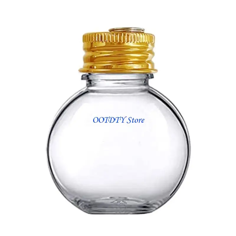 367A 10Pcs/lot Clear Round Christmas Ball Empty Hanging Pendant Ornament for Holiday