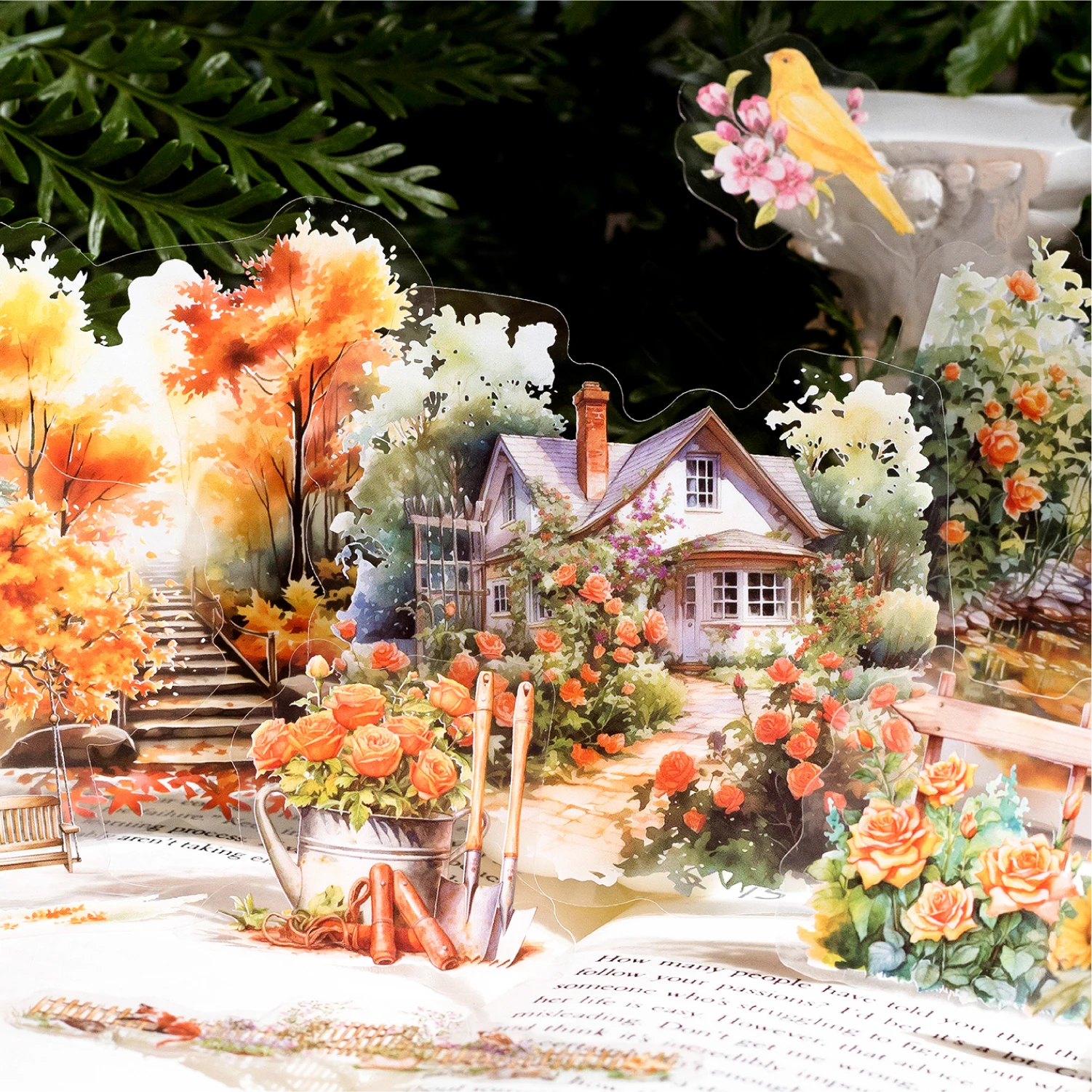 TIANZI 30 adet PET dekoratif Sticker paketi Diy Scrapbooking günlüğü albümü kırtasiye el yapımı önemsiz dergisi zanaat malzemeleri