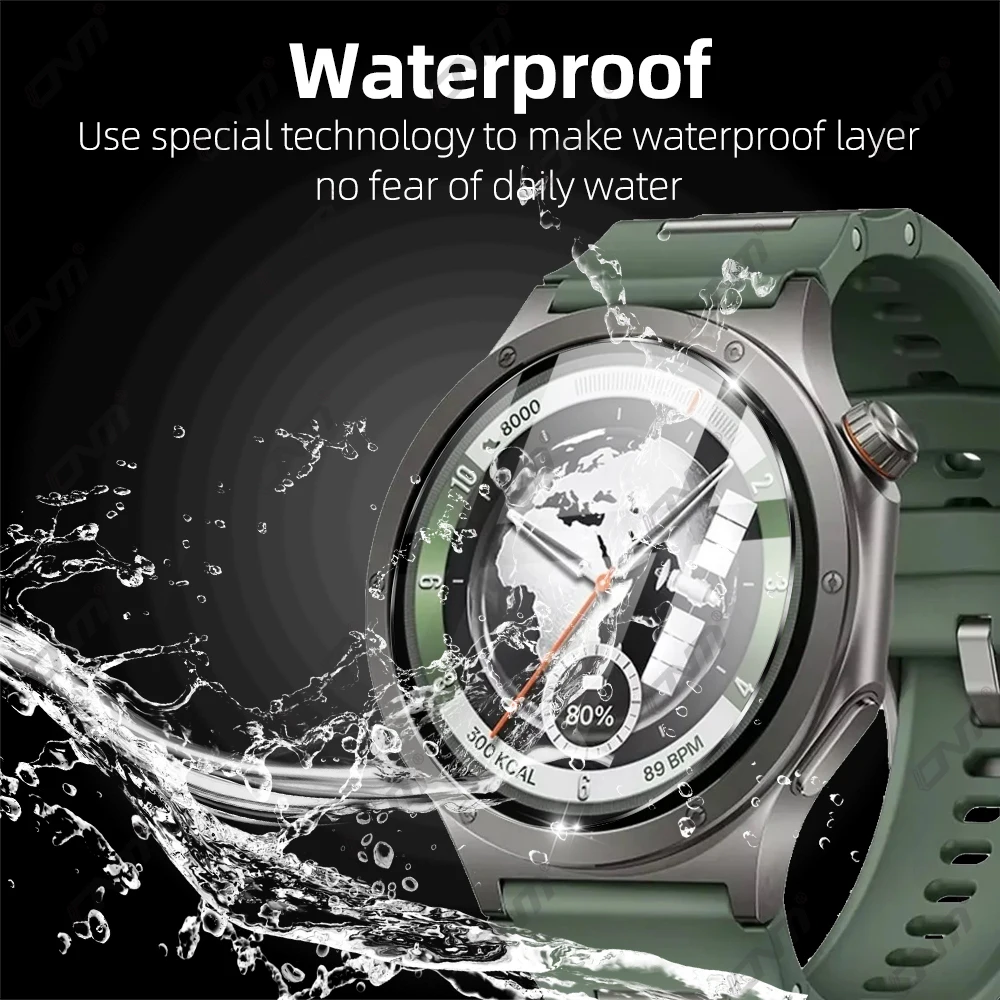 9H Tempered Glass for OnePlus Watch 4, Screen Protector Durable HD Clear Anti-scratch Protection Film Accessories