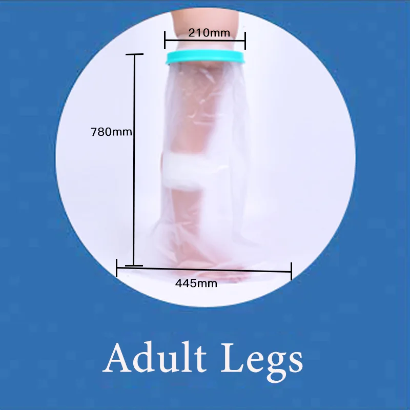Adult Thigh Plaster Waterproof Sleeve For Upper Arm, Leg, Knee Bathing, And Arm Intravenous Chemotherapy Care