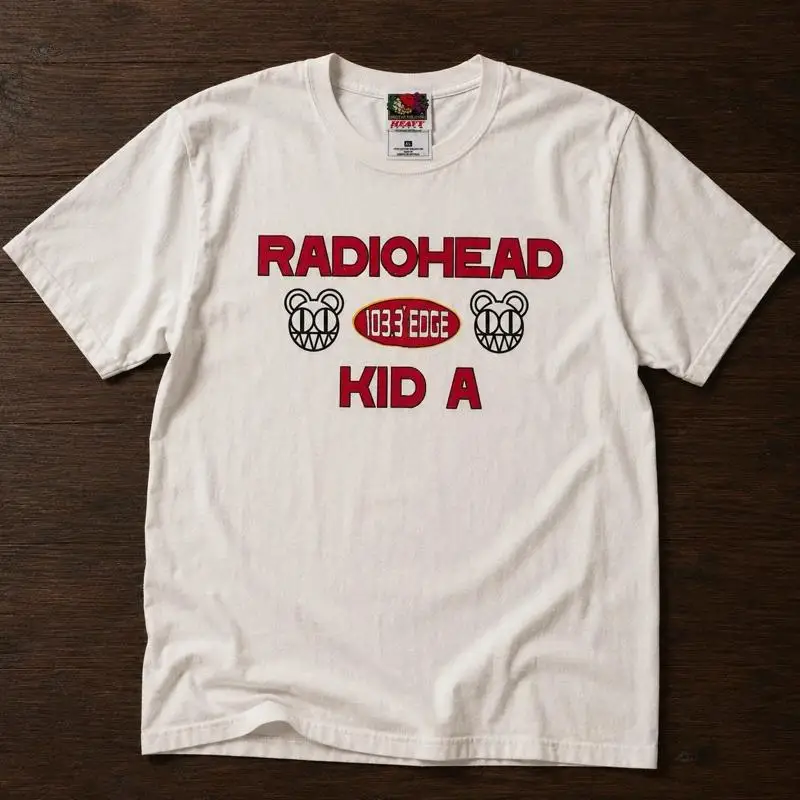 Radiohead Kid A Album 2000 Vintage T-Shirt