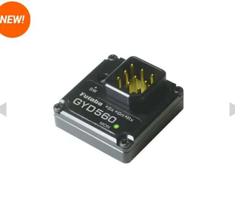 

FUTABA New Product GYD560 1/10 Drift Car Gyroscope S.BUS with 10PX/6PV DC3.5V-8.4V Wireless Setting