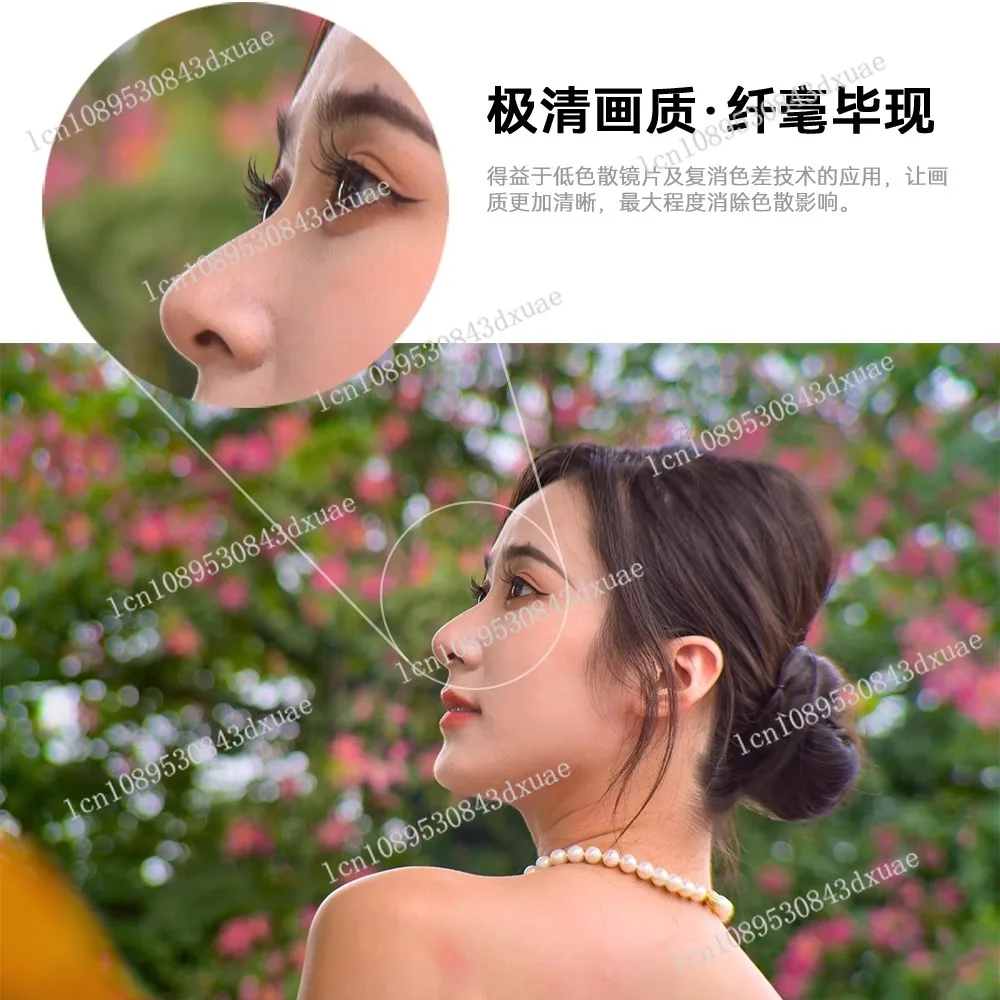 صورة المهوس 135 مللي متر الهاتف المحمول عدسة المقربة صورة اطلاق النار كاميرا الظل القطبية الخارجية ماكرو T التكيف Xiaomi oppo #4