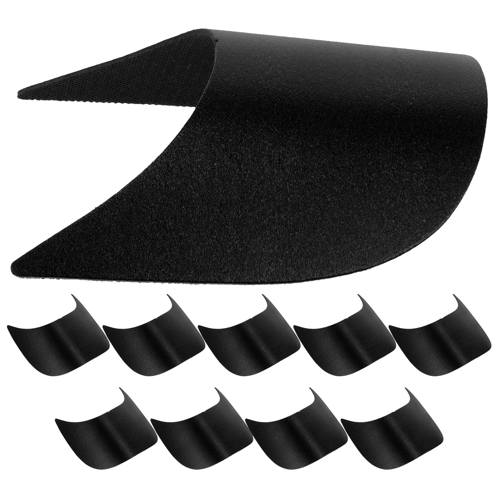 20 قطعة قبعة حافة إدراج قبعة بيسبول المشكل بطانة خفيفة الوزن استبدال قناع دعم للقبعات المألوف DIY التبعي