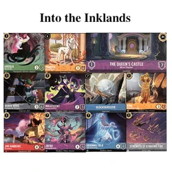 Lorcana Proxy Cards Into the Inklands Kida Jim Hawkins Robin Hood Ursula The Queen's Castle Lucky Dime Jafar Maleficent Regular