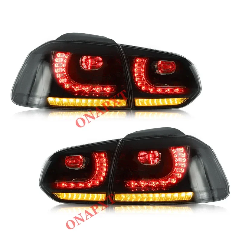 

Rear Lamp Streaming Turn light For Volkswagen Golf 6 2008-2013 Refit Taillight LED Tail Light Assembly Accessories