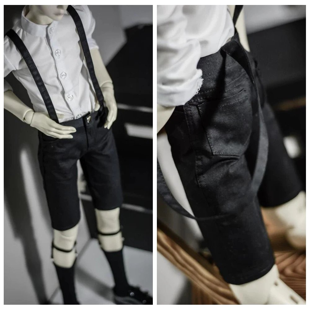 

1/4 1/3 70cm SD13 SD17 SD10 girl boy man woman aod dod msd sd bjd doll Low-Rise hip-hugger low waist pants Overalls Bears82
