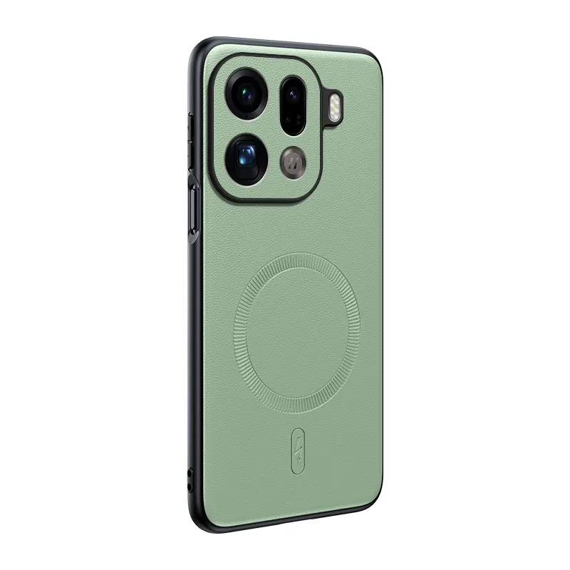 Für OPPO Find X9 Pro Hülle Magnetische Leder-Schutzhülle Für OPPO Find X9 Pro Anti-Fingerabdruck Rutschfest PC+TPU – Detail 3