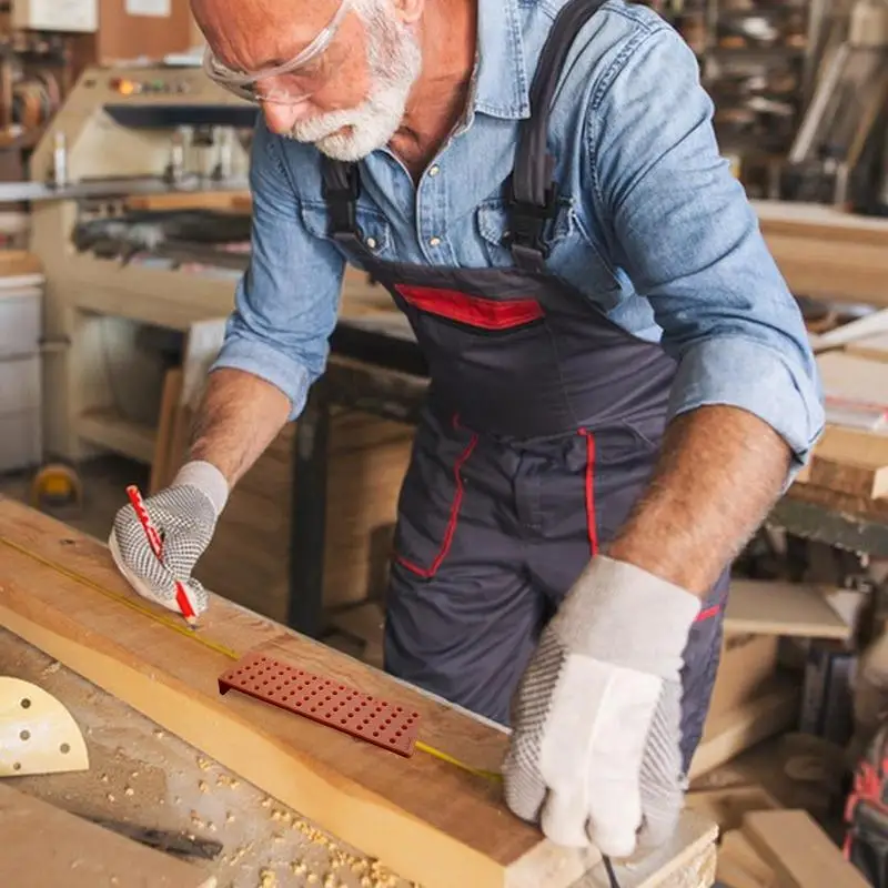 Маркировочный калибр, деревообработка, 3D печатная линейка, маркировочный калибр, прецизионное размещение, домашний декор, многофункциональные измерительные инструменты для