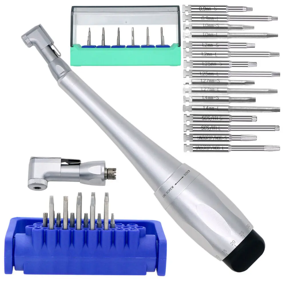 

Dental Implant SD-TORQUE Universal Hex Driver 16 Pcs Abutment Screw Screwdriver