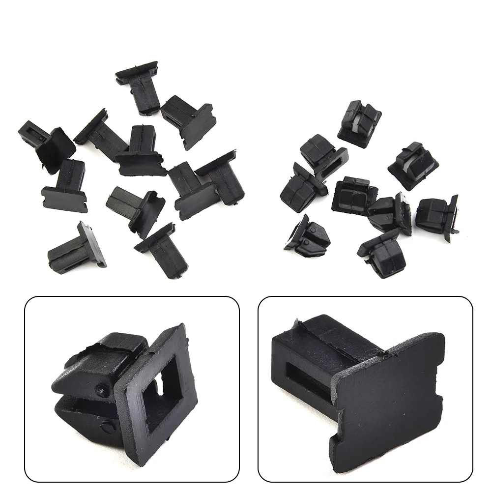 For Mercedes-For W124 R129 W140 W202 W210 W215 W220 Interior Panel Clip Buckles 10pcs Plastic Push Retainer Fasteners