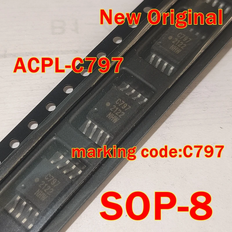 1pcs to 100pcs ACPL-C797-000E ACPL-C797 New Original SOP-8 marking code:C797 SPECIALTY ANALOG CIRCUIT, PDSO8
