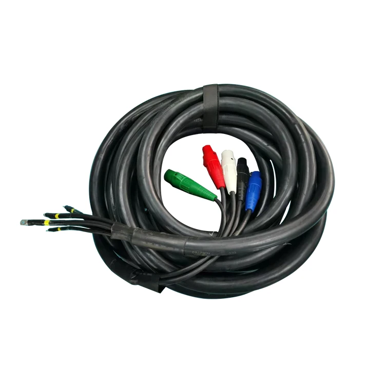 

35MM2 main fan-out power cable with 400A camlock extension