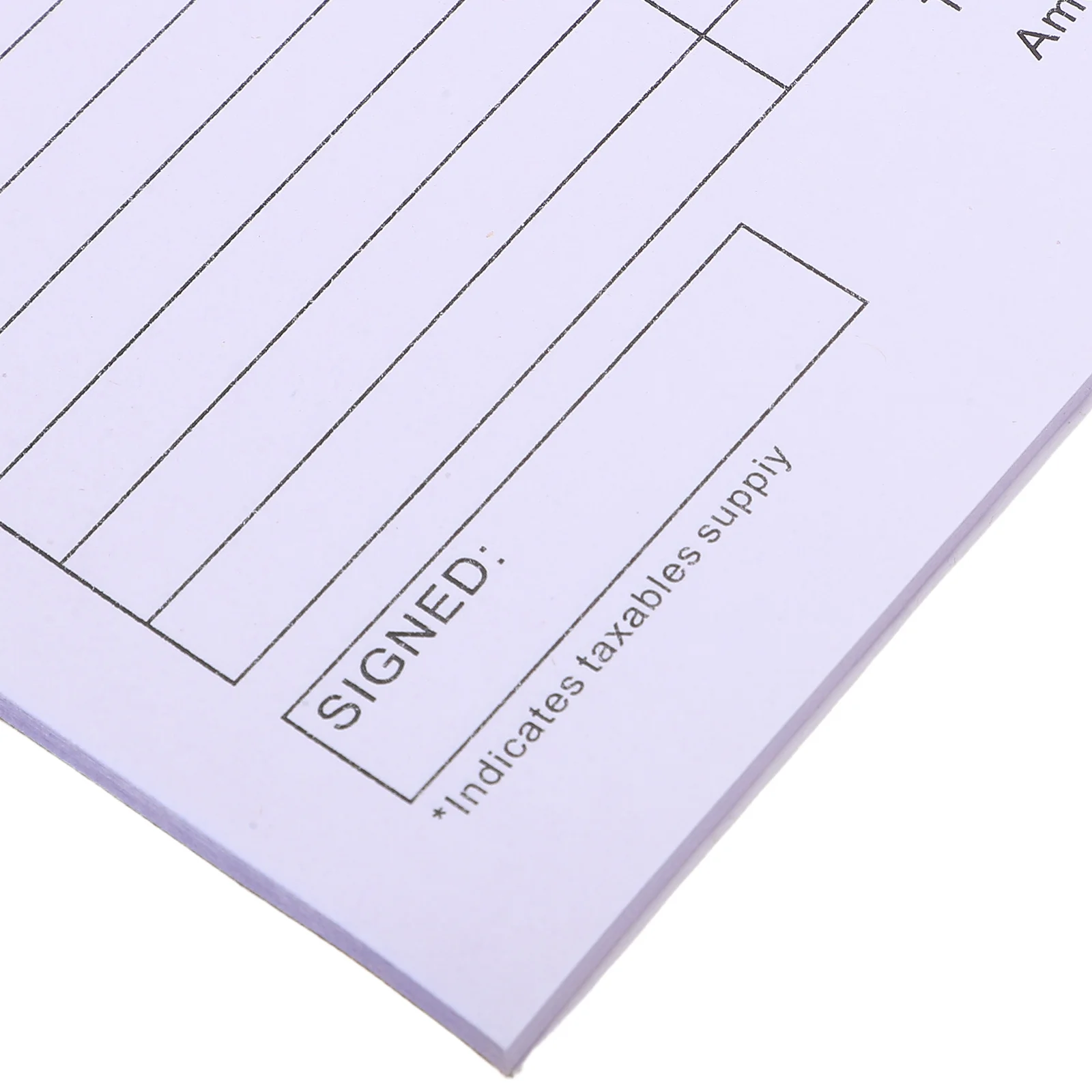 2 Part Repair Invoice Book with Carbonless Copy Receipt Pad for Small Business Order Tracking Efficient Duplicate Record Keeping