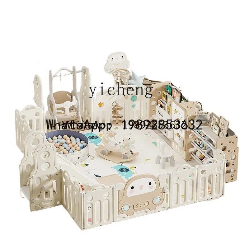 WL الأطفال الأرض الطفل سياج الطفل لعبة المنزل سياج الأطفال تسلق الوسادة #2