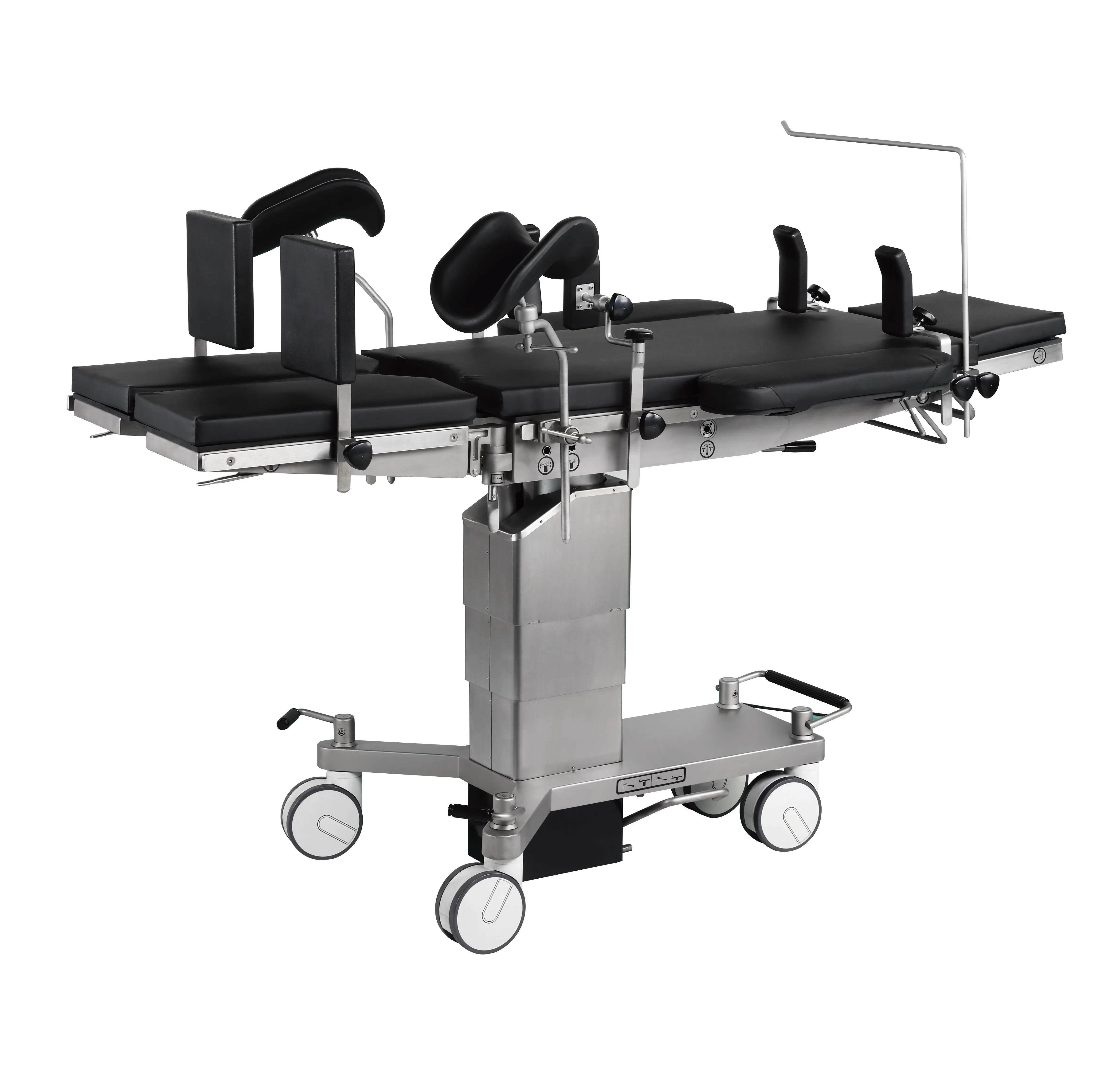 2000x500x(300-670)mm Germany Castor Mechanical Surgical Bed Operation Table Manual Hydraulic Operating Table