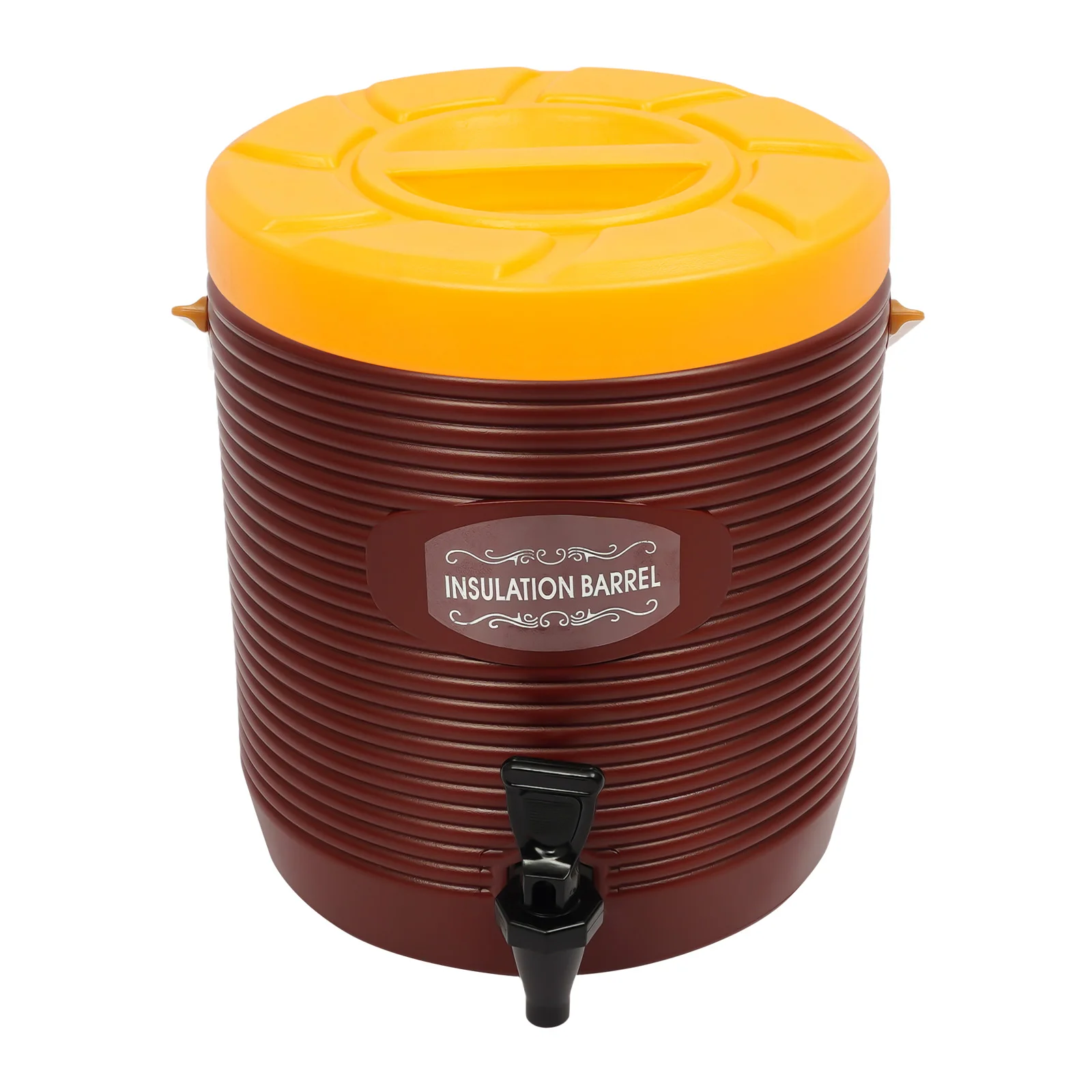 Stainless Steel Insulation Barrel 13L Large Capacity Hot Water Dispenser Durable Polished High Strength Party Commercial Use