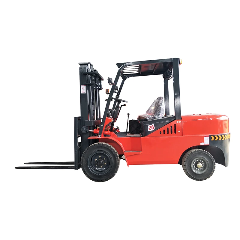 Manufacturer hot-selling, new diesel forklift 7.5 tons balanced off-road type 1-year warranty