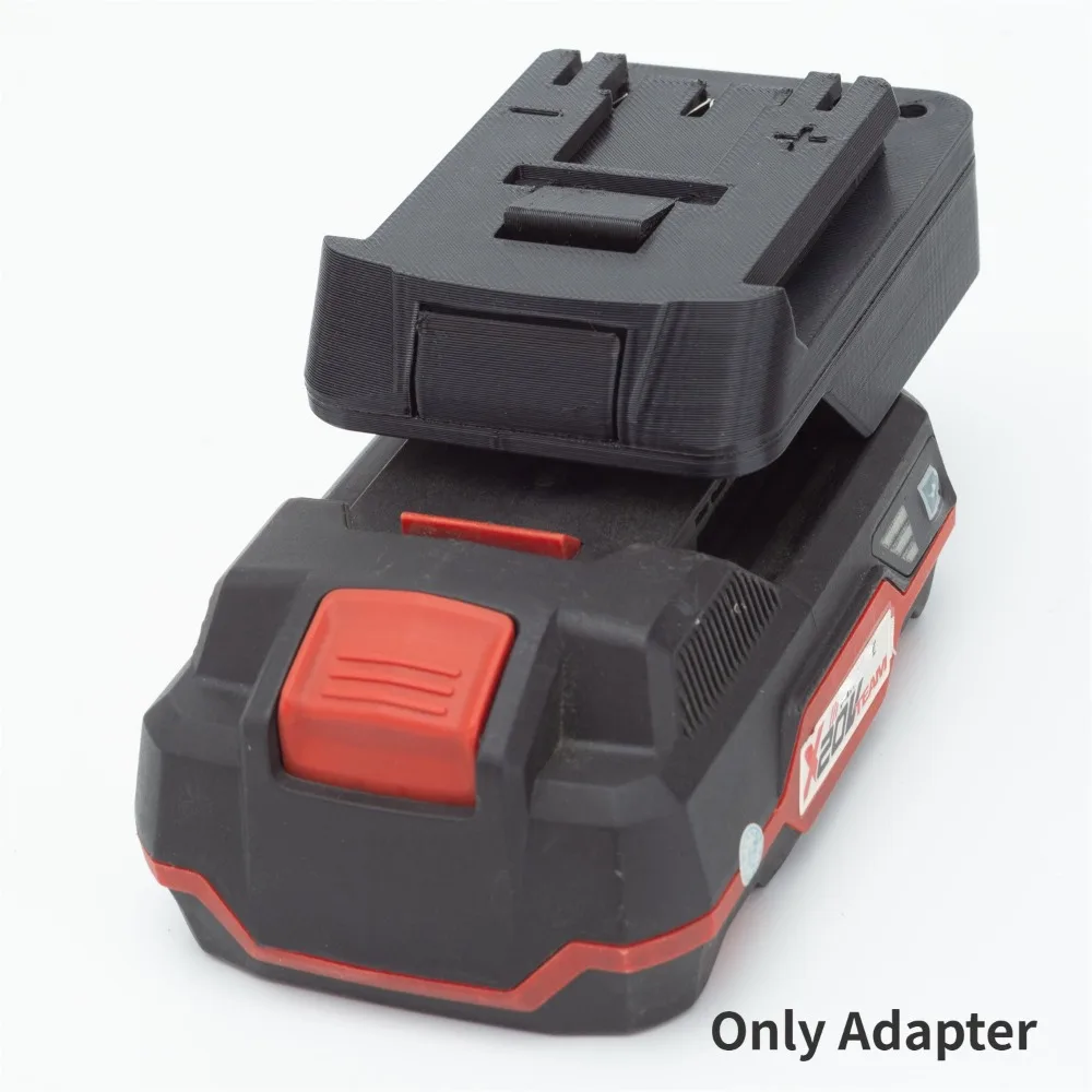 Imagem -03 - Adaptador Conversor para Bateria de Íon-lítio Lidl Parkside X20v Compatível com Ferramenta de Broca Elétrica sem Fio Bosch 18v Apenas Adaptador
