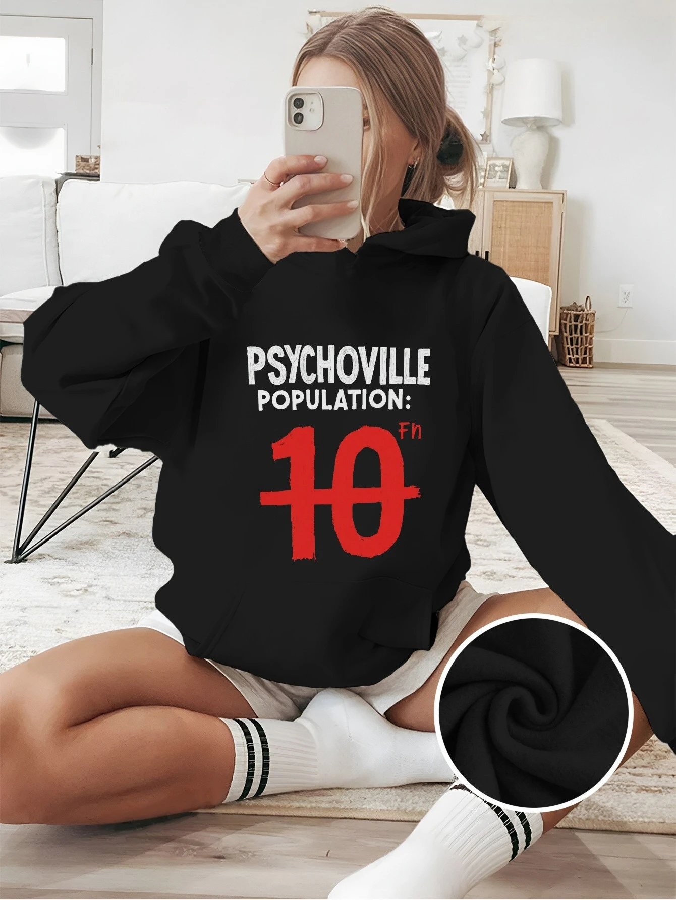 

Graphic Printing Autumn and Winter Pure Cotton Men's and Women's Hoodies Casual Outdoor Street Sports Training Brand Trend