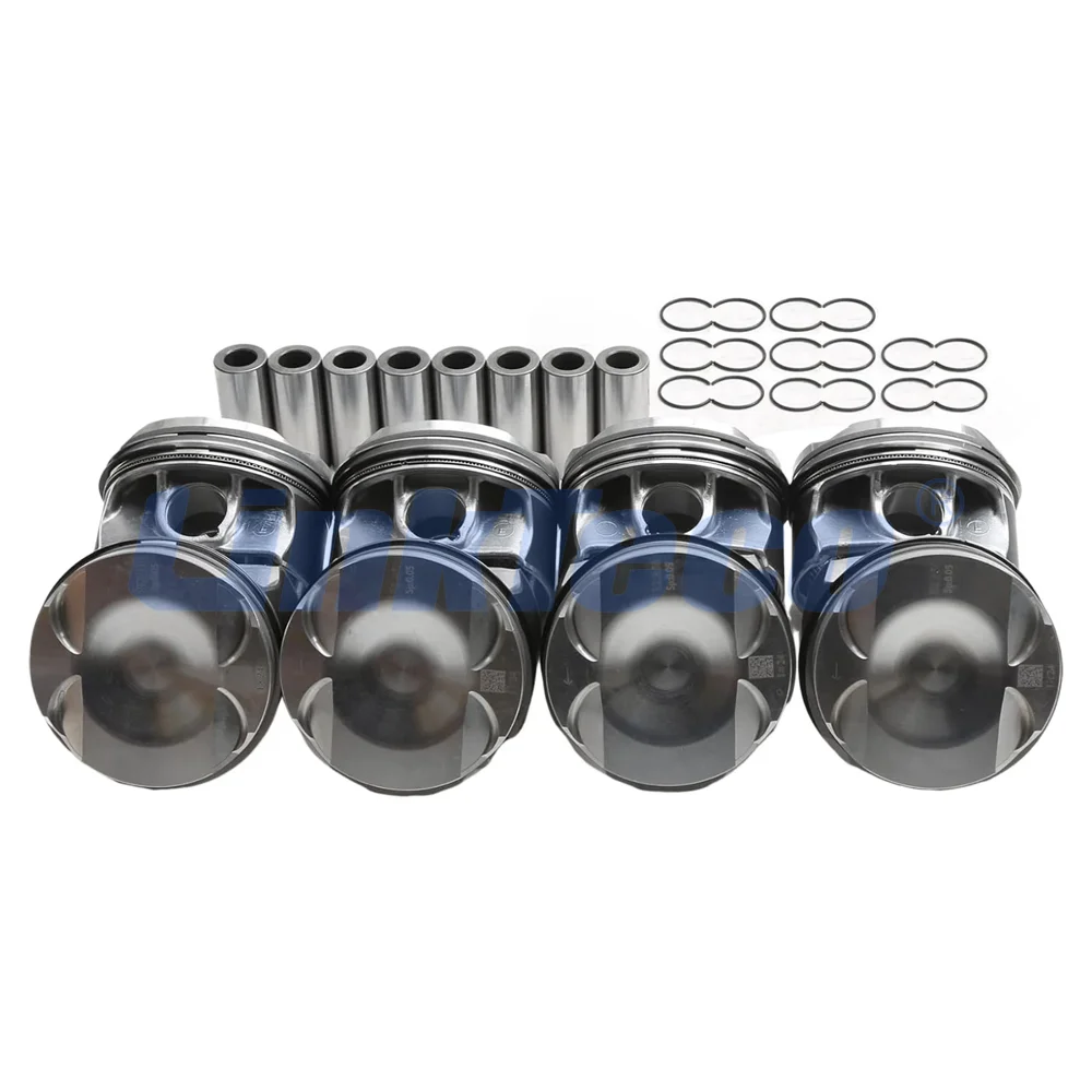 83MM Piston Set With Rings Fit 4.0 L T M176 M177 For Mercedes-Benz G63 C63 E63 AMG W205 W463 Maybach GLS600/S580/S560 4.0T