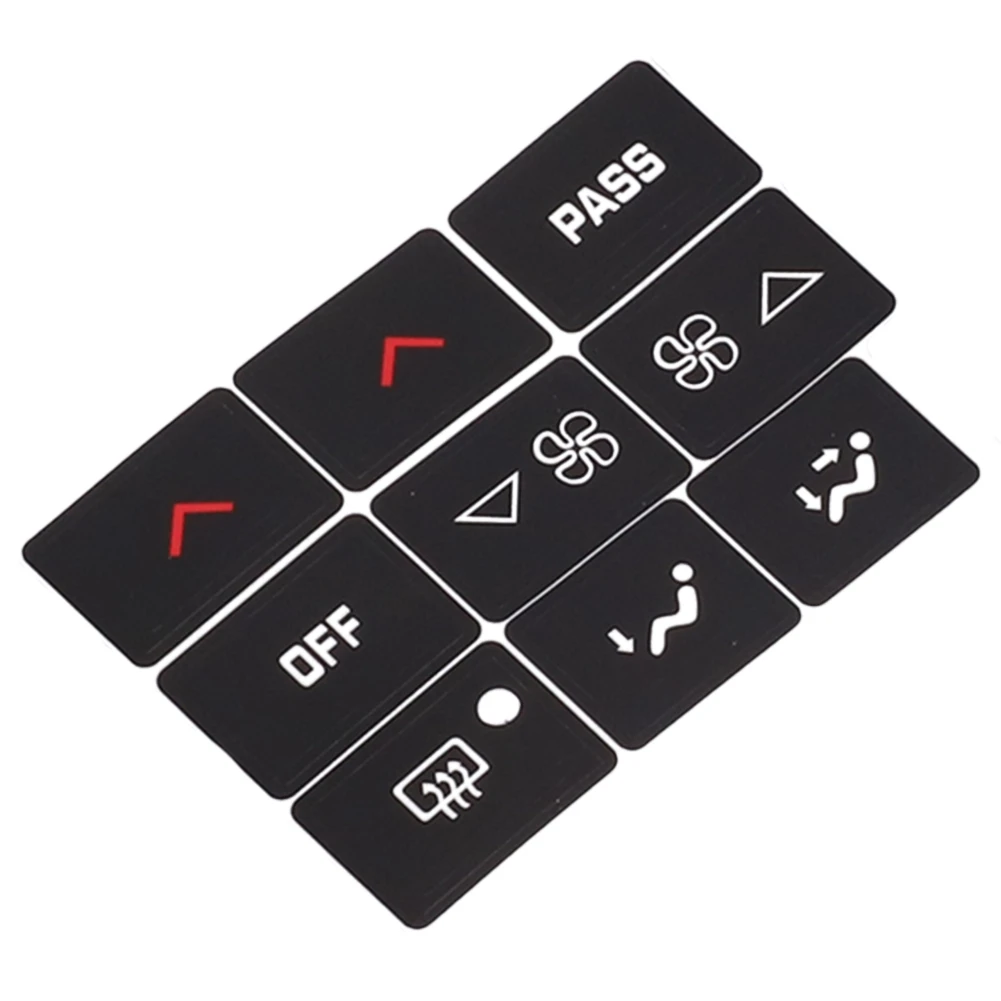 

Repair Stickers for AC Controls in For Buick For Lacrosse (05 09) Effortless Upgrade to Interior Look and Feel