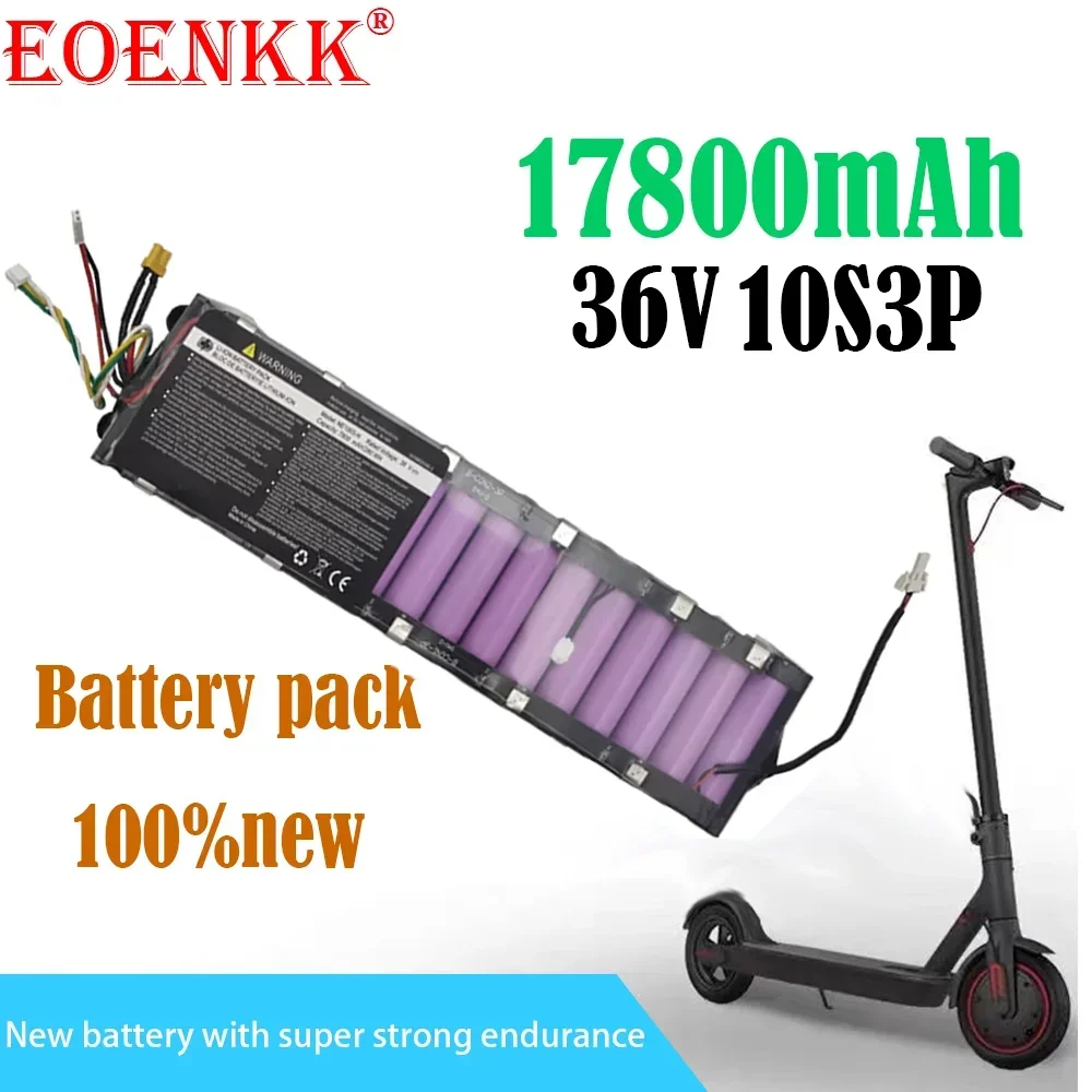 

brand-new 36V 17800mAh 18650 battery For Xiaomi M365 M356 Pro Special battery pack 36V Li-ion battery 17800mAh Riding 55km