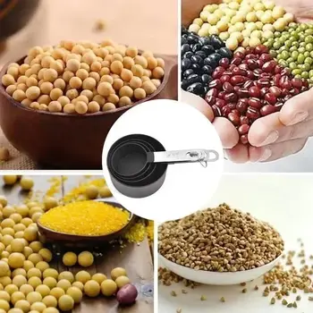 8ks/sada odměrek a lžic z nerezové oceli s váhou pro přesné pečení a vaření, měřicí nástroje na dezerty 10 nejlepší prodej odměrka na rychlovarné vejce Dash - №5