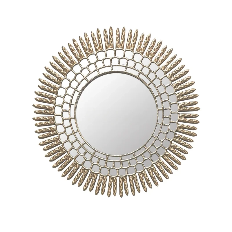 

European Wall Hanging Decorative Wall Pendant Background Wall Hanging Ornaments Creative Mirror