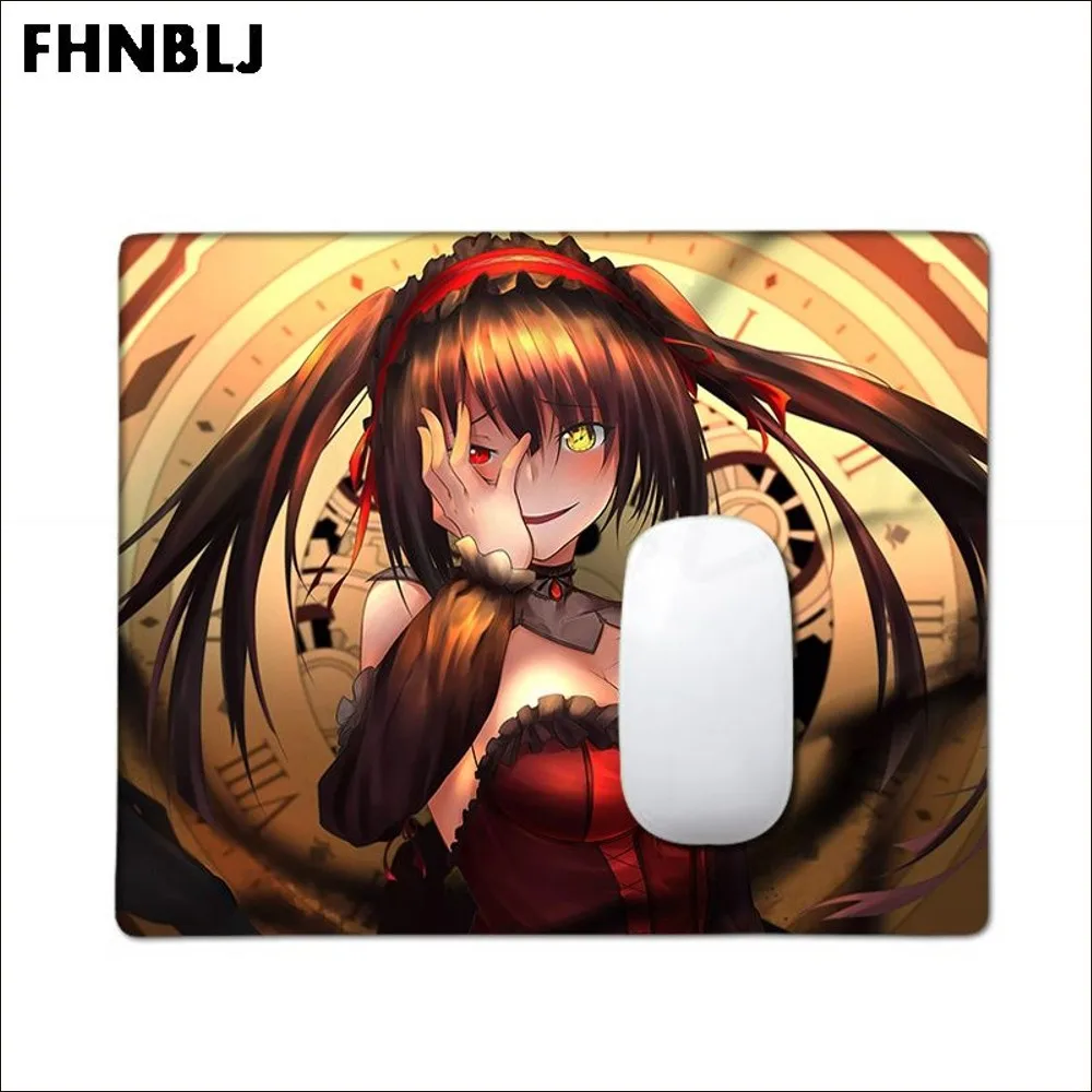 Kurumi Tokisaki  Mousepad Your Own Mats Keyboards Mat Rubber Gaming mousepad Desk Mat Size for Game Keyboard Pad for Gamer