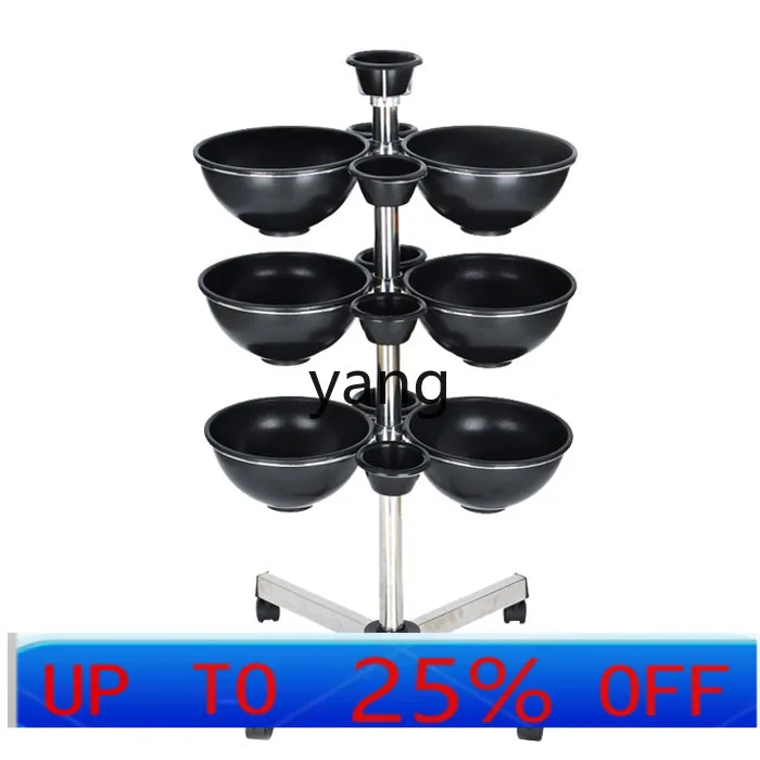 LMM Beauty Cart Barber Shop Dyeing Bowl Holder Hair Dyeing Mask Bowl Tool Cart